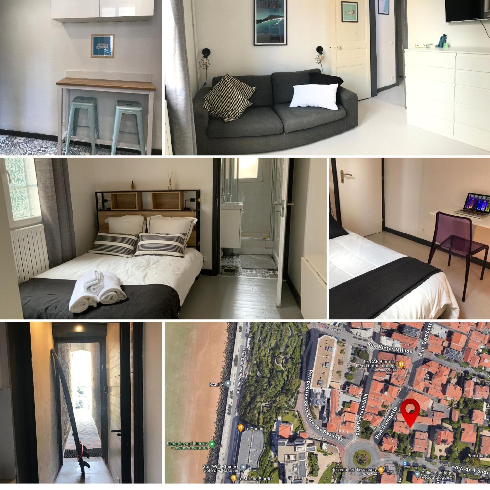 Chalet Basque 6 Couchages Centre Ville Biarritz Exterior foto